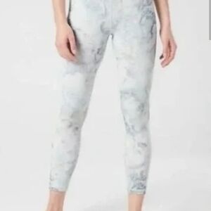 Athleta Gray Marble Leggings